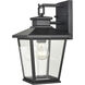 Bellmon 1 Light 13.25 inch Powder Coated Black Outdoor Wall Sconce